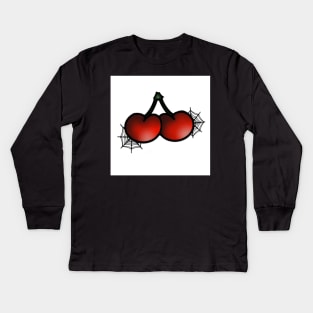 cherries Kids Long Sleeve T-Shirt